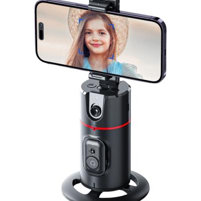 PYJ P02 360°AI gimbal stabilizer camera automatic face tracking portable mobile phone stand desktop live broadcast easy shooting