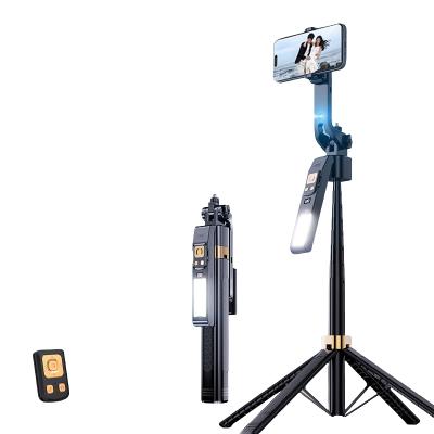 PYJ 2024 New Hot Selling Telescopic Face Tracking Selfie Stick Mobile Phone Quadruped Stand CL12-P