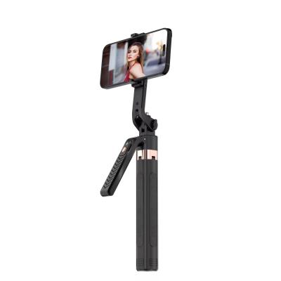 All in one portable gimbal selfie stick with AI face track 360 degree rotation stabilization 180CM extension Height tracking Gim