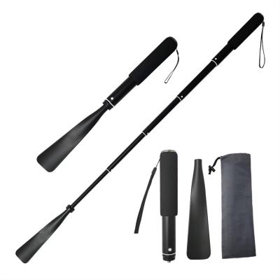 New design amazon hot metal Delicate and cabinet convenient portable telescopic suitable for most people's shoe horn