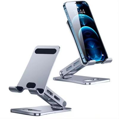 PYJ New high quality height adjustable angle phone stand desktop mobile phone holders compatible foldable cell phone holder